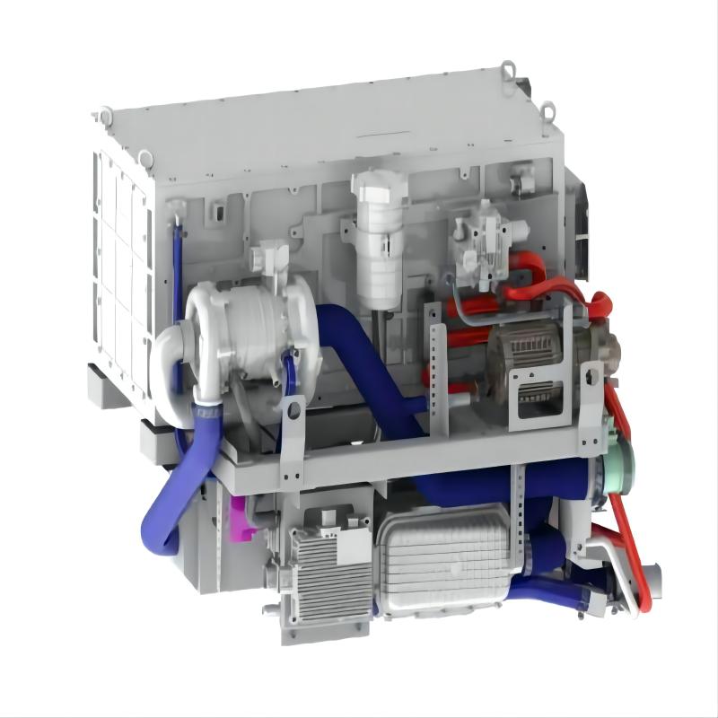125KW ibilgailuko protoi trukerako mintza hidrogeno erregai-pilen sistema