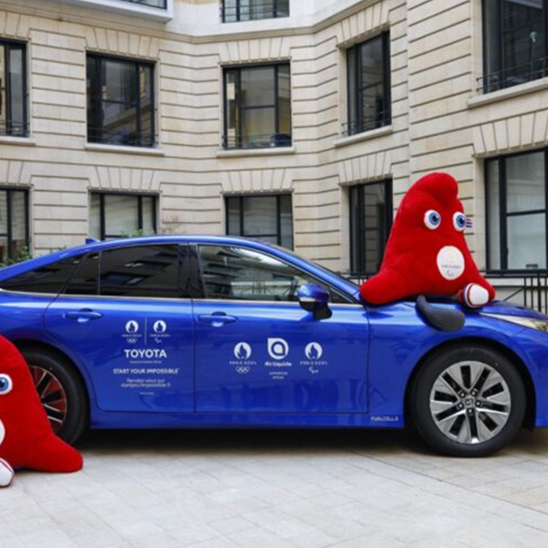 Air Liquidek Paris 2024 onartzen du: hidrogenoa hornituko du 100 Toyota Mirai