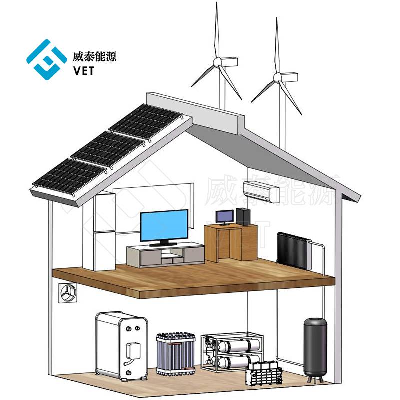 Banatutako hidrogeno energia elektrikoaren sistema